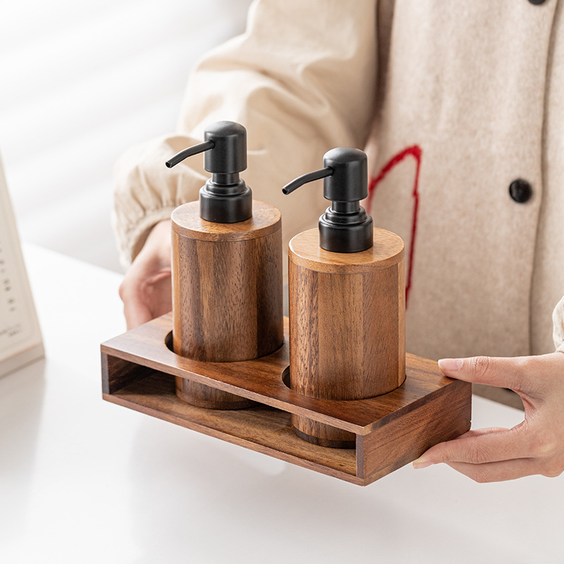 Luxury Skincare Bottles - Garrafas vazias de porcião tipo prensa