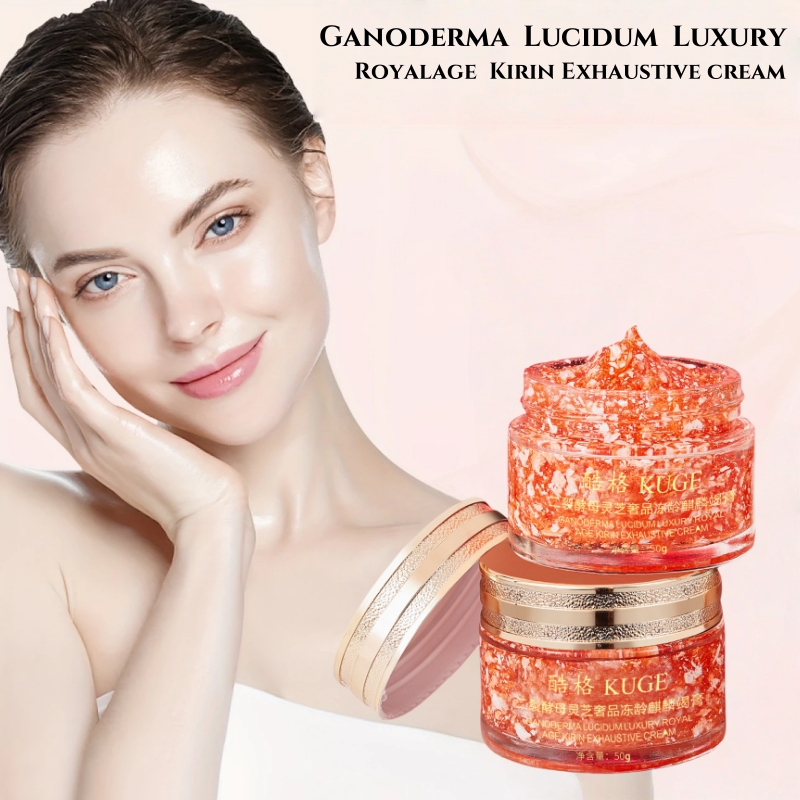 Luxury Glow Skincare - Creme Antienvelhecimento de Luxo com 50g