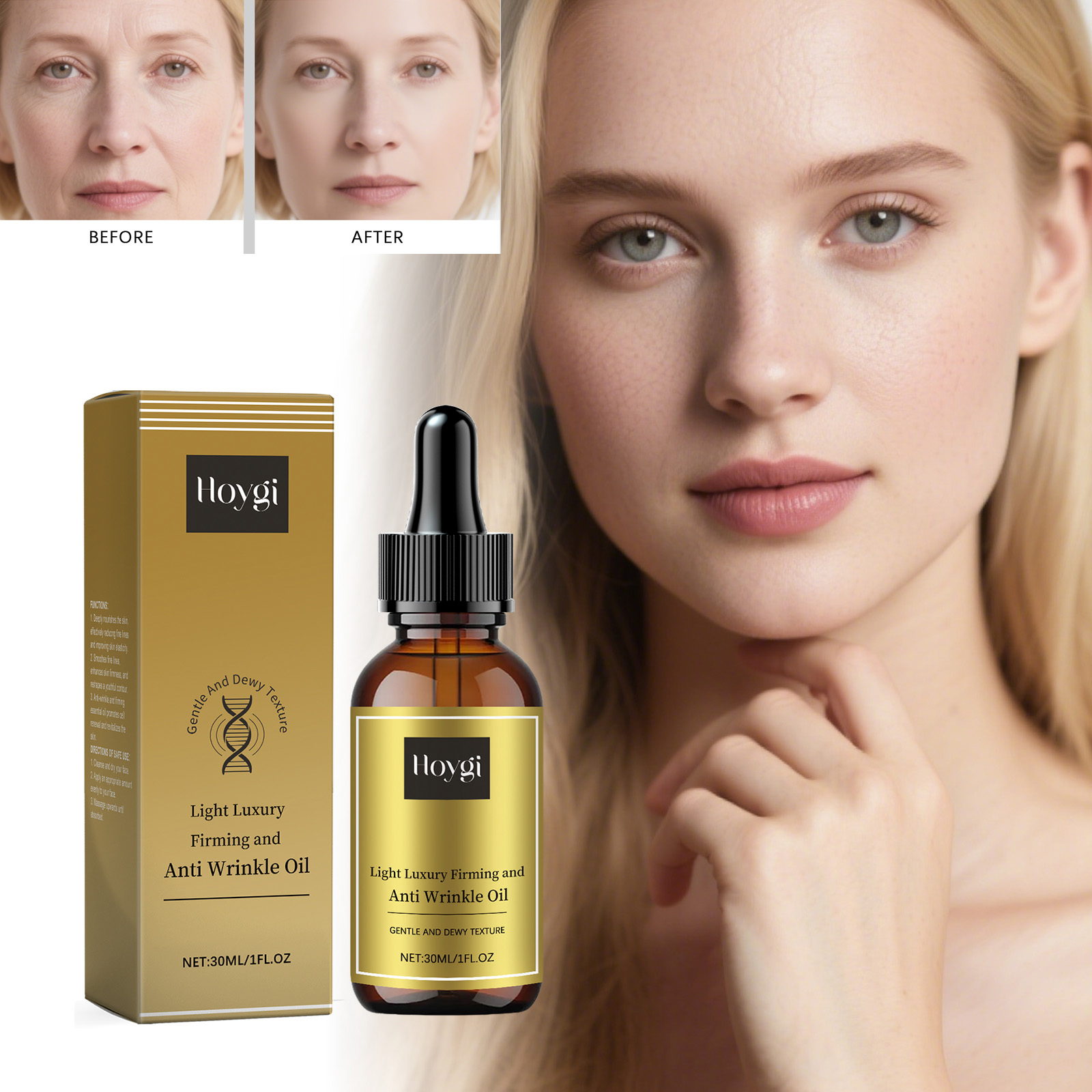 Luxury Skincare China - Rassodante cuidados faciais óleo levantamento anti
