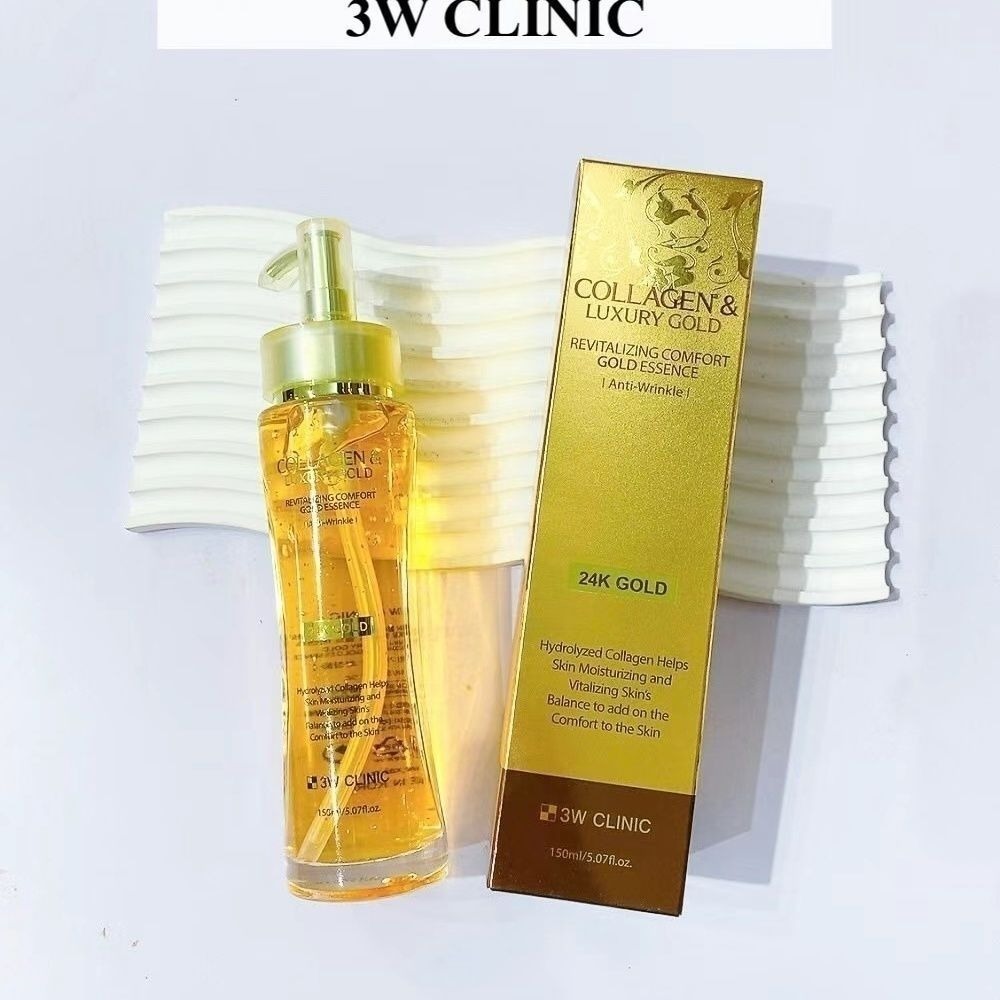 Luxury Skincare Korea - 3WCLINIC Colágeno & Essência de Ouro