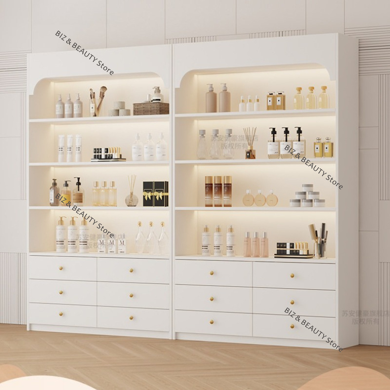 Armário Expositor de Salão de  - Luxury Skincare Shop avaliação e preço