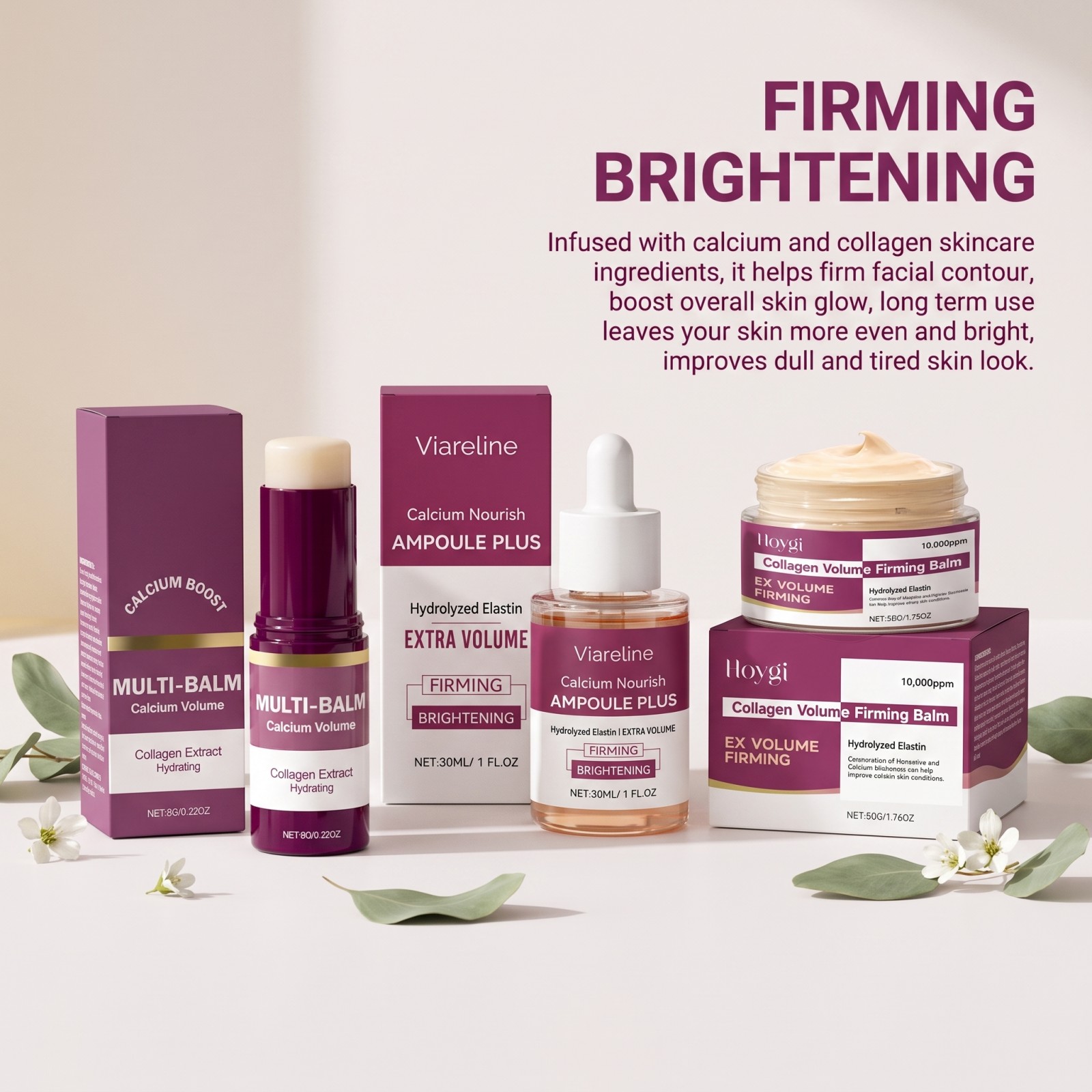 Conjunto de Colágeno Nutritivo - Luxury Skincare Brands avaliação e preço