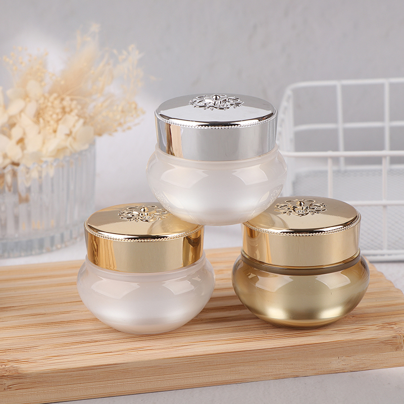 Frascos de Creme Acrílicos Vaz - Luxury Skincare Bottles avaliação e preço