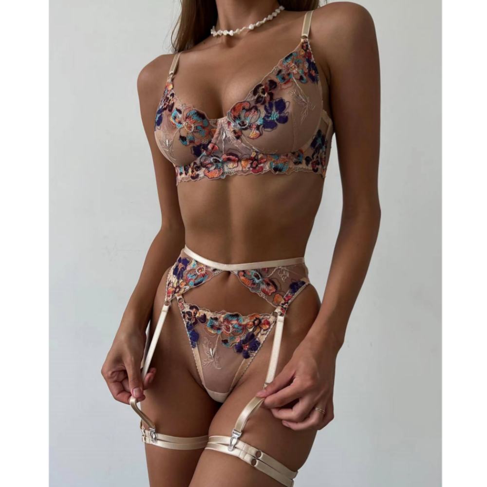 Krasapt luxo bordado lingerie  - Ultra Luxury Skincare avaliação e preço