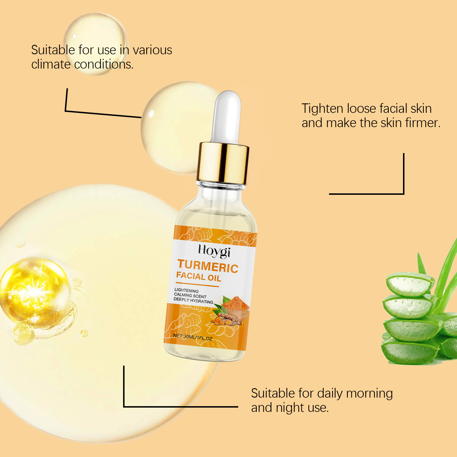 Sérum Clareador Facial de Cúrc - Luxury Glow Skincare avaliação e preço