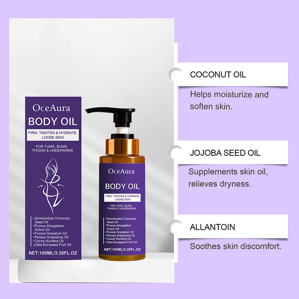 Óleo corporal de 100ml, óleo c - Luxury Skincare China avaliação e preço