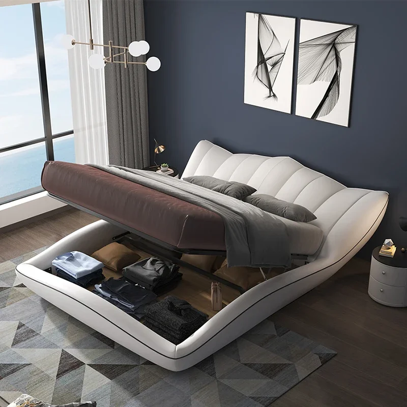 Cama de Casal Luxuosa e Modern - Luxury Skincare China avaliação e preço