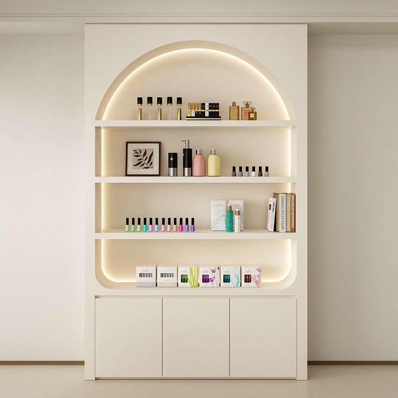 Armário Expositor de Luxo para - Luxury Skincare Shop avaliação e preço