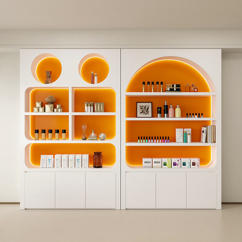 Armário Expositor de Luxo para - Luxury Skincare Shop avaliação e preço