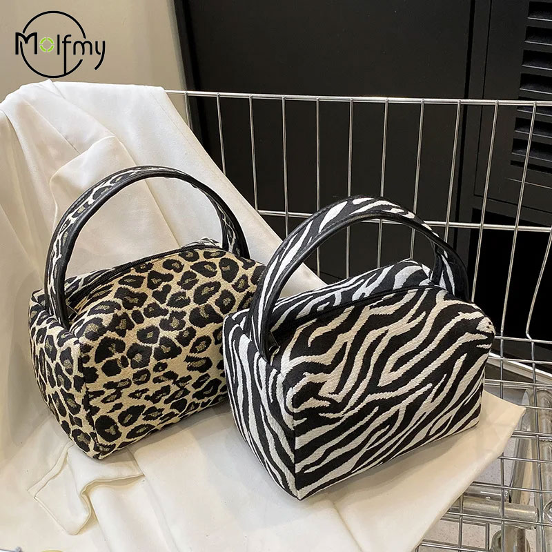 Bolsa de maquiagem leopardo lu - Luxury Skincare China avaliação e preço