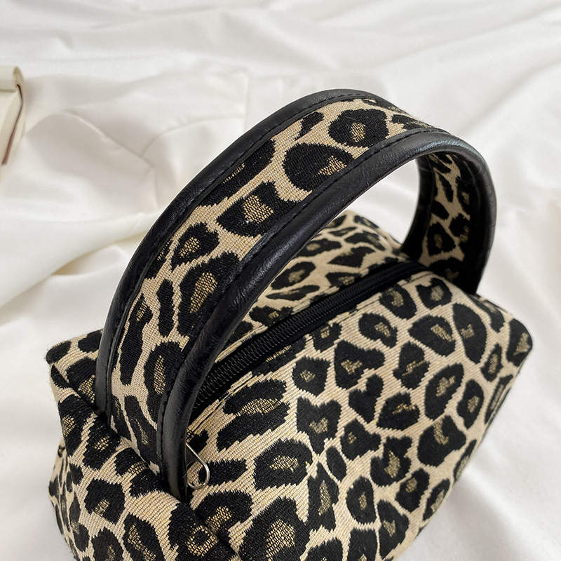 Bolsa de maquiagem leopardo lu - Luxury Skincare China avaliação e preço