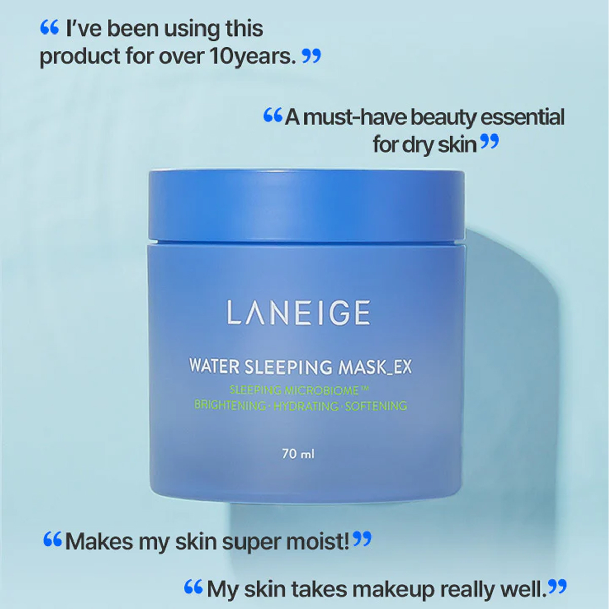 Máscara Hidratante Noturna LAN - Luxury Skincare Korea avaliação e preço