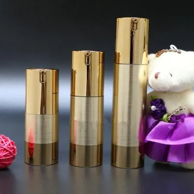 10 pçs luxo ouro prata vazio b - Luxury Skincare Bottles avaliação e preço